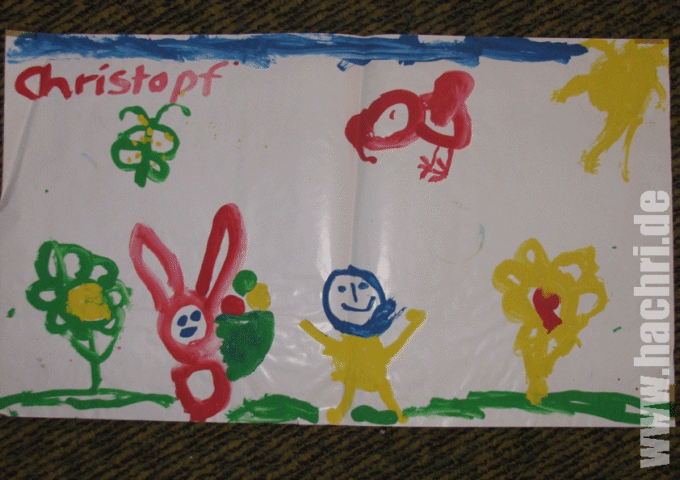 Illustration: Osterhase 1