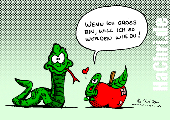Cartoon: Vorbilder 1