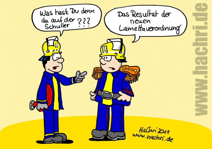 Cartoon: Lamettaverordnung 1