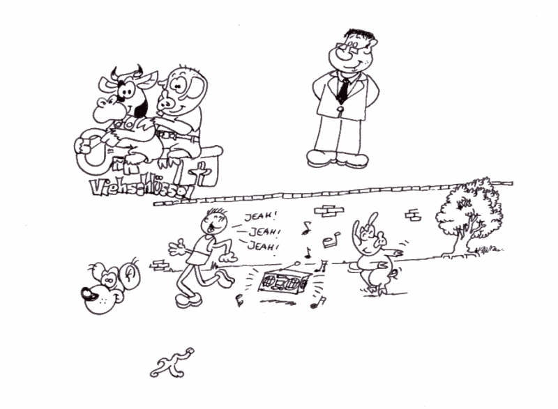Illustration: Scanns aus meinem Scribblebuch 8
