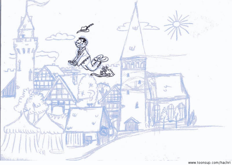 Illustration: Scanns aus meinem Scribblebuch 10