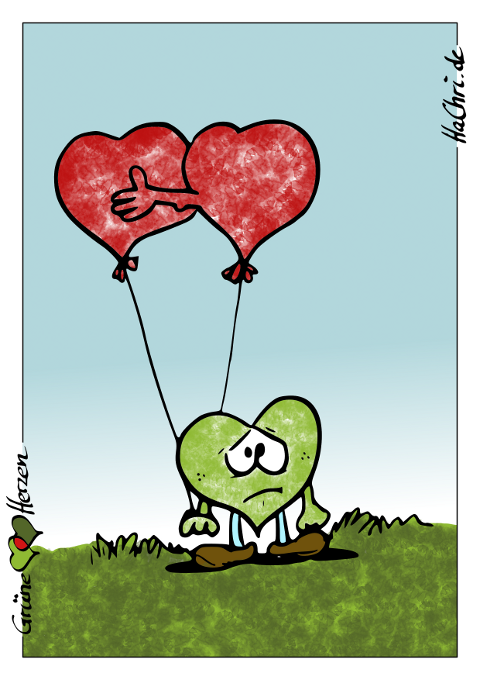Cartoon: Die Grünherzen 1