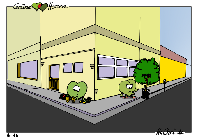 Cartoon: Die Grünherzen 2 3