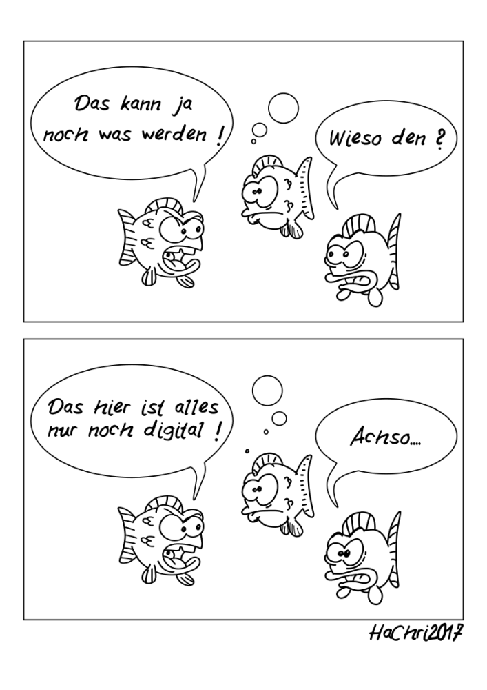 Comic: Neues von der Fischtheke 1