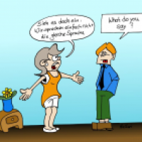 Nicht die gleiche Sprache