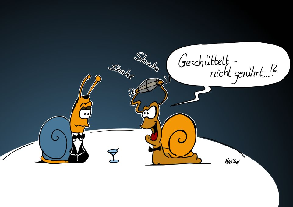 Cartoon: Geschüttelt nicht gerührt 1