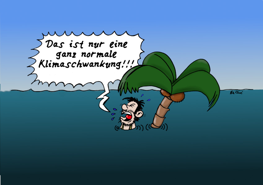 Cartoon: Klimawandel gibt es nicht 2