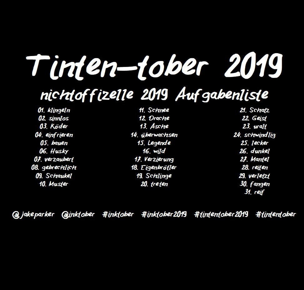 Other: Inktober 2019 deutsch 1
