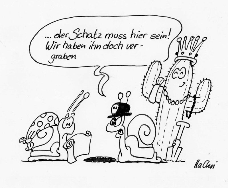 Cartoon: HaChri-Inktober2019 22