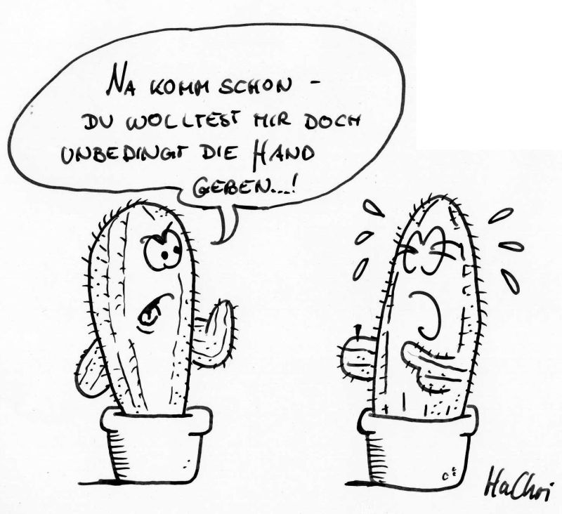 Cartoon: HaChri-Inktober2019 29