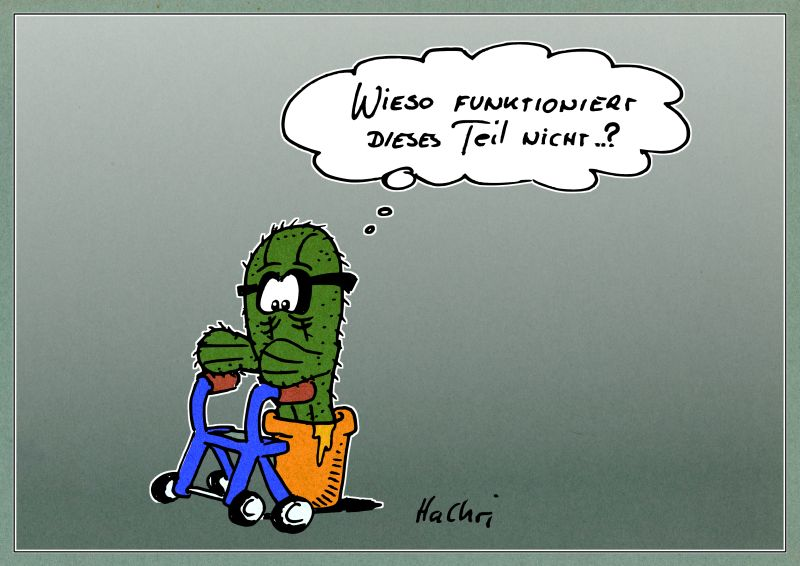 Cartoon: Rollator suxx 1