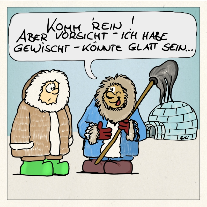 Cartoon: Frisch gemoppt 1