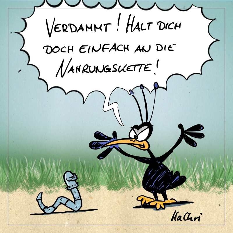 Cartoon: Gut Gerüstet 1