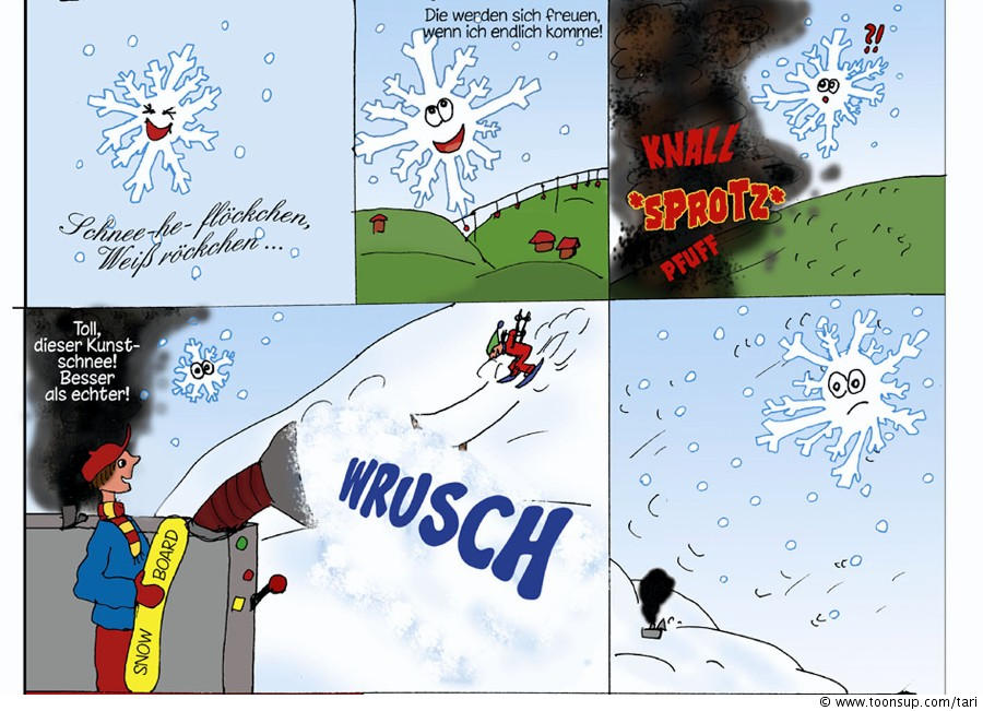 Cartoon: Klimawandel 1