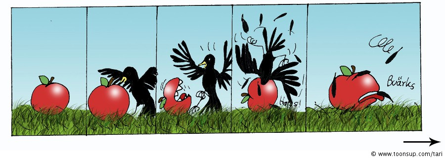 Comic: Genhard, der genmanipulierte Apfel 2