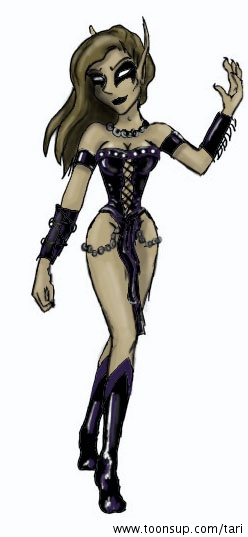 Concept Art / Character Design: Elfe goes BAD 1