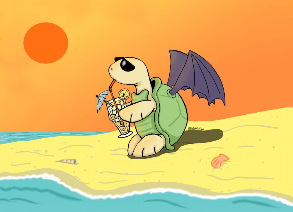 Cartoon: Turtle Cards Sommer 13 1