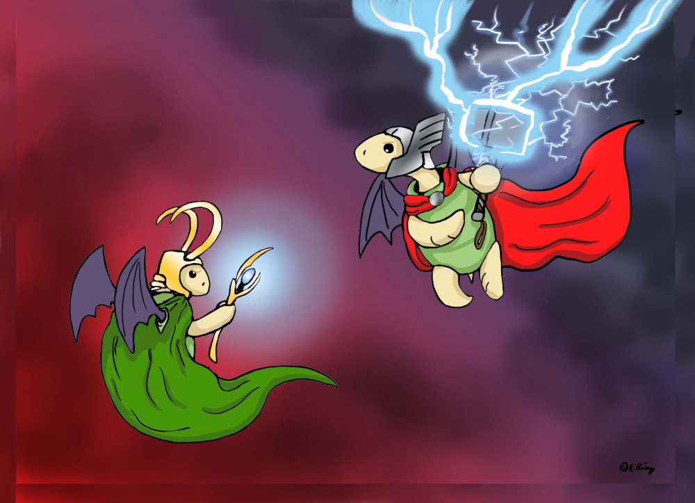 Cartoon: Turtle Cards Sommer 13 5