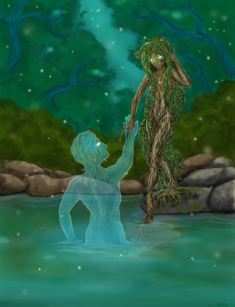 Illustration: Tree Love 1
