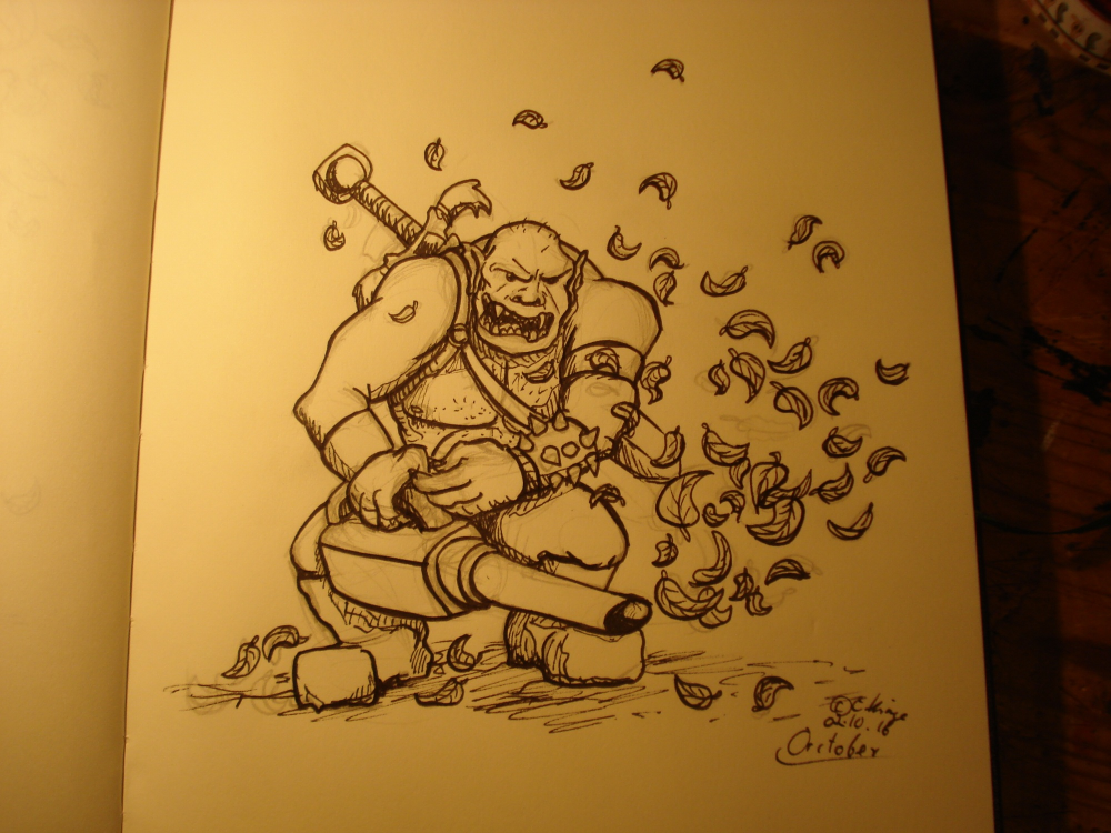 Cartoon: Orctober #2 1