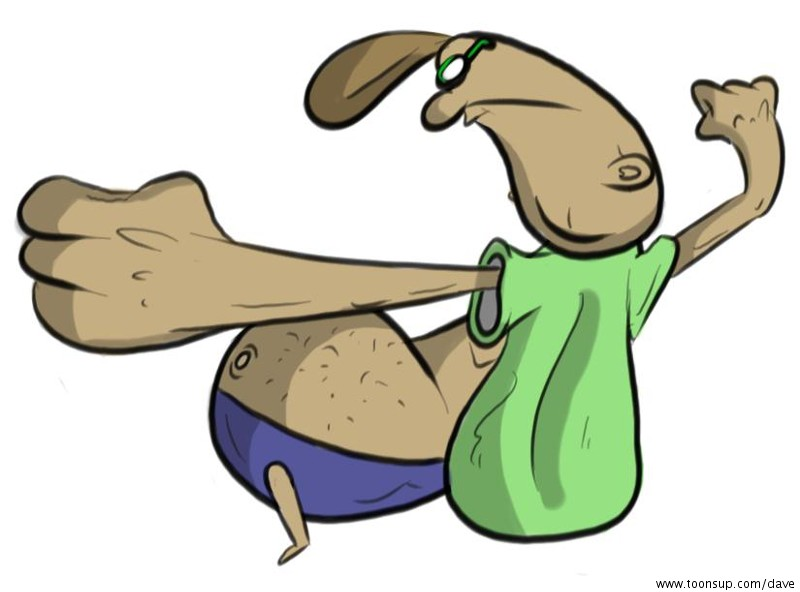 Illustration: Fight Pose 1