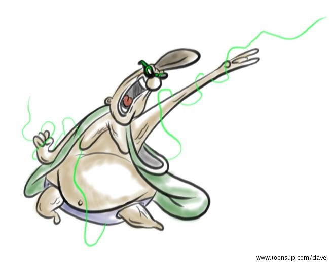 Cartoon: lightnin' strike 1