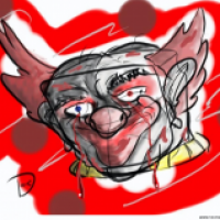 blood clown