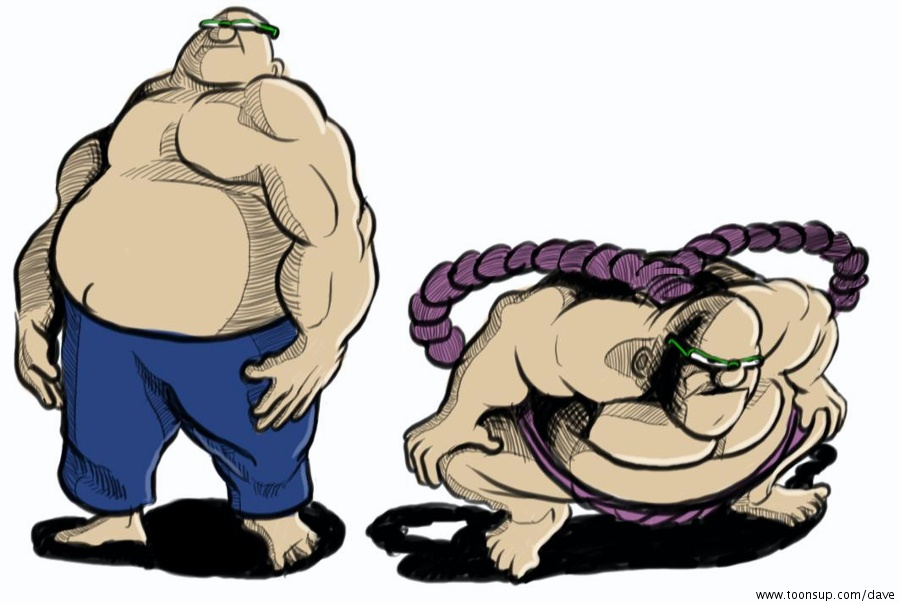 Illustration: Dave & Dave Sumo 1