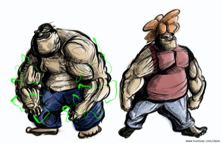 Cartoon: Dave & Nick 1