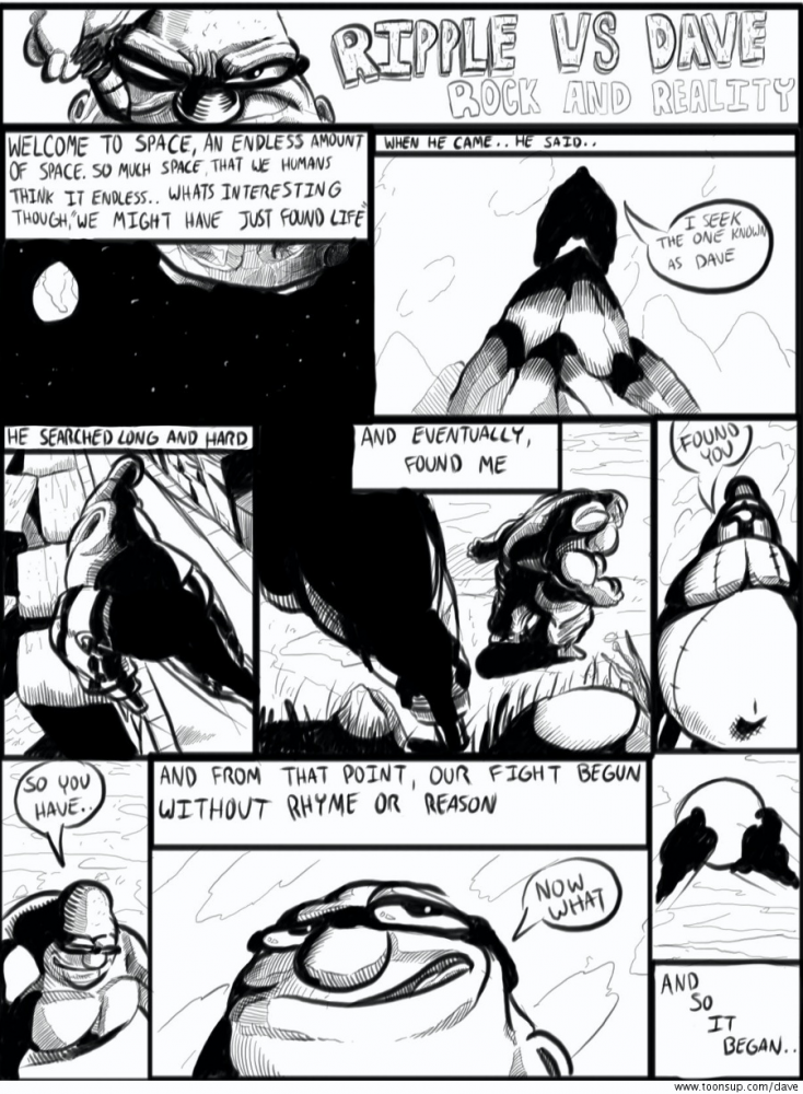 Comic: Ripple Vs Dave 1