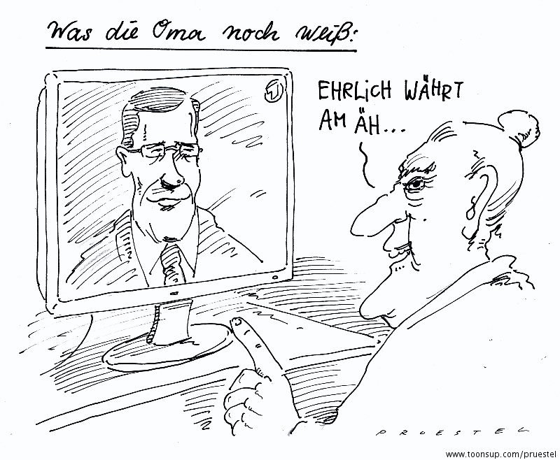 Cartoon: alte weisheiten 1