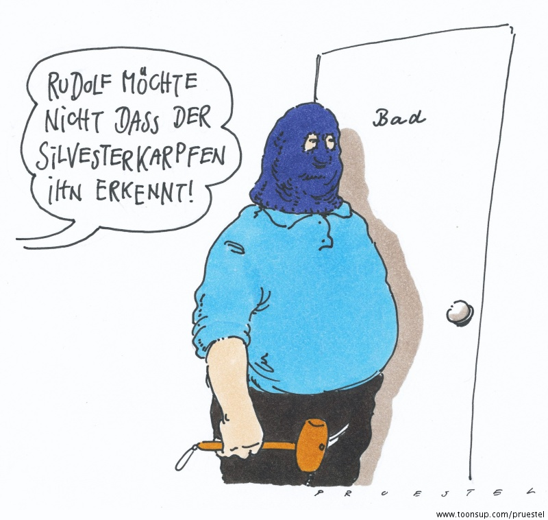 Cartoon: karpfen 1