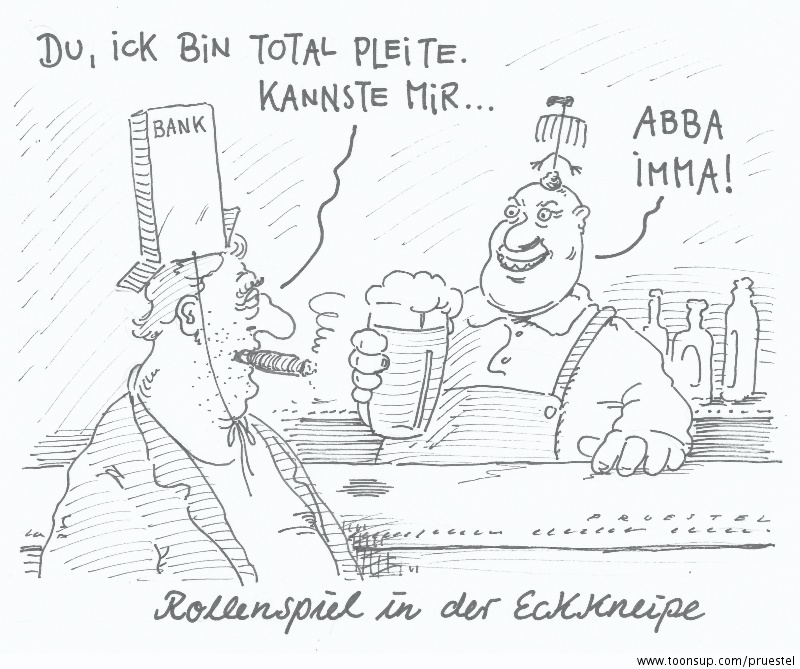 Cartoon: eckkneipe 1
