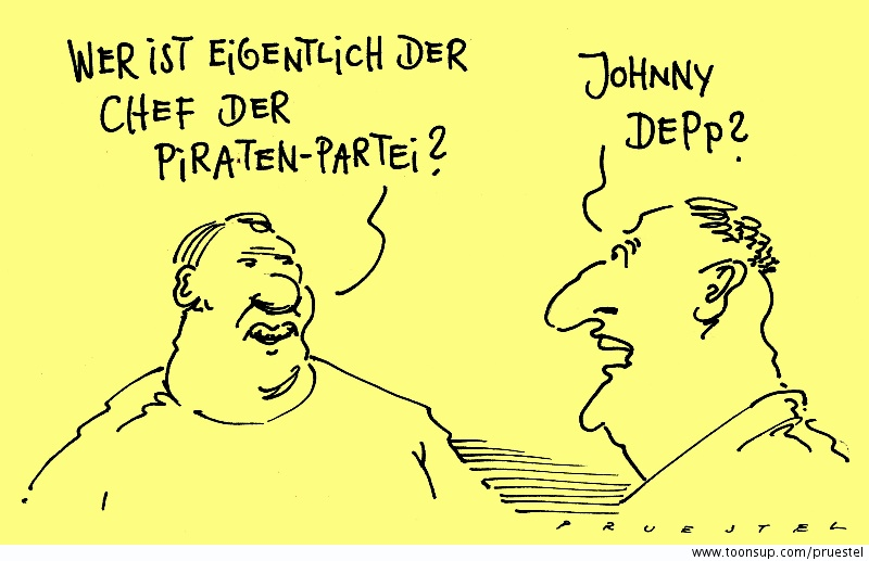 Cartoon: piraten-partei 1
