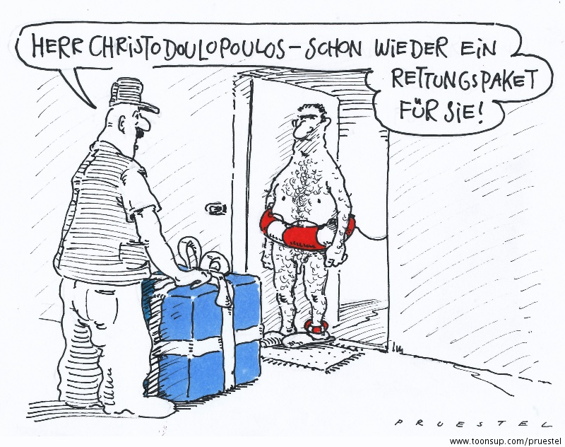 Cartoon: rettungspakete 1