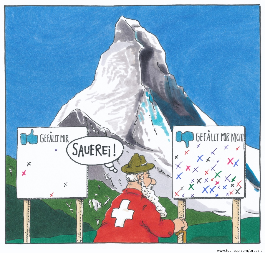 Cartoon: matterhorn 1