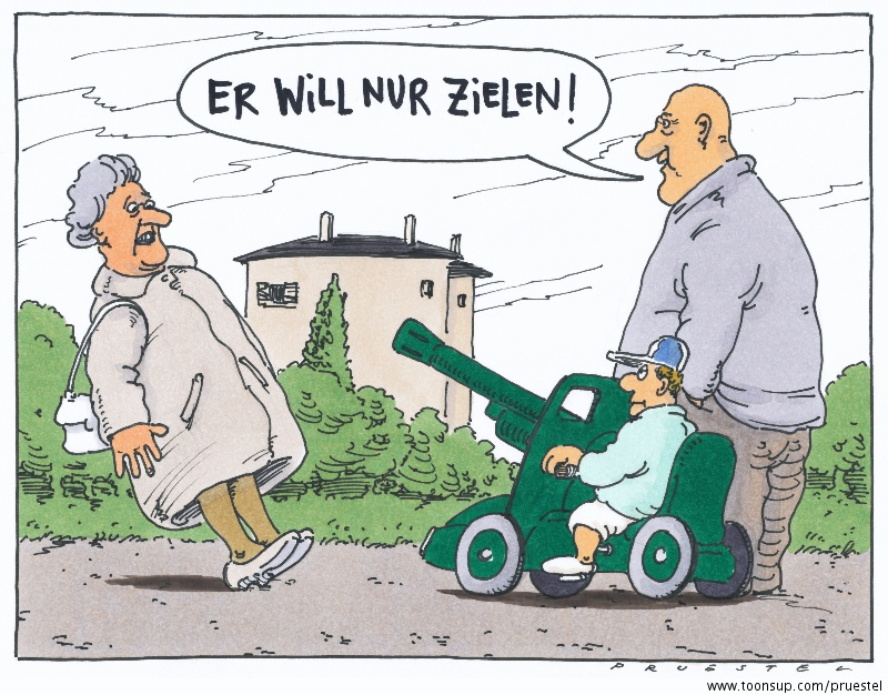 Cartoon: deutsche waffen 1