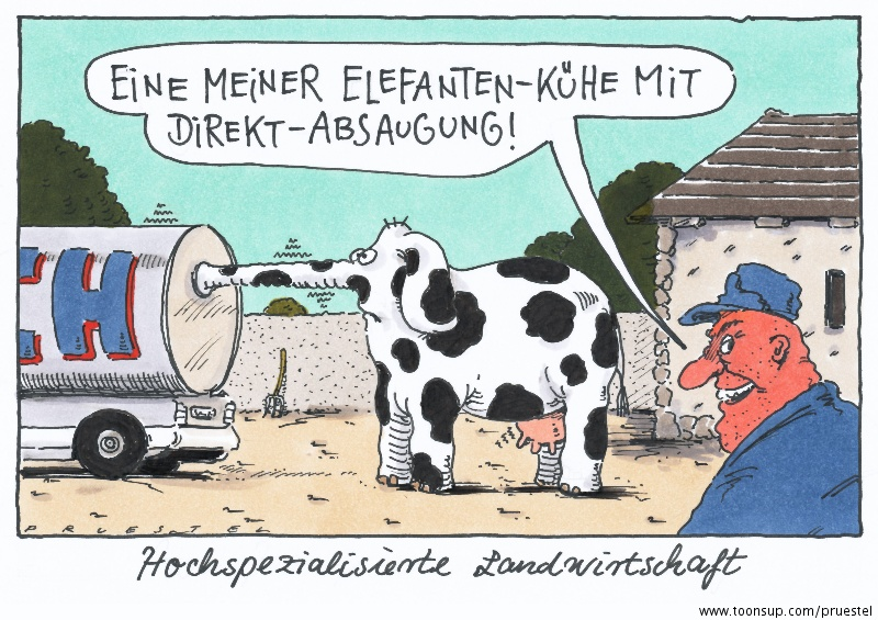 Cartoon: hochspezialisiert 1