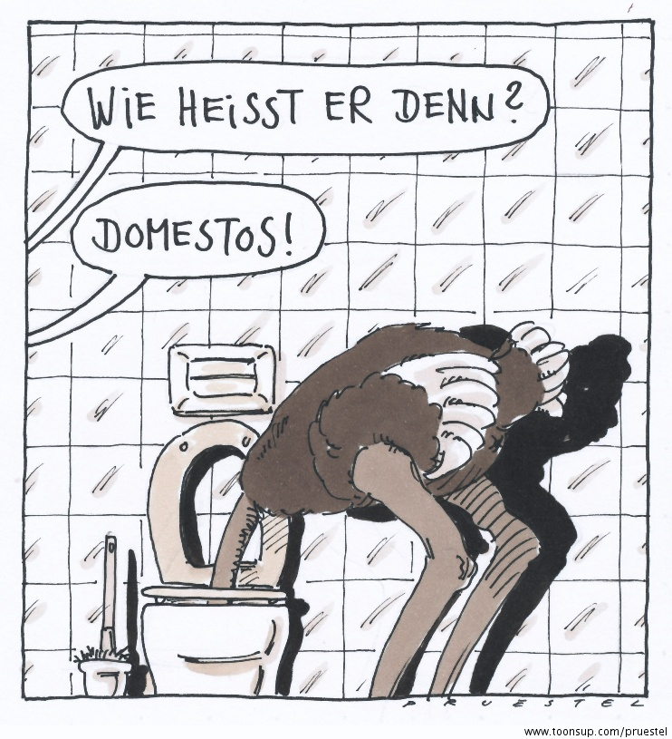 Cartoon: saubermännchen 1