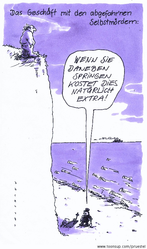 Cartoon: abgefahren 1