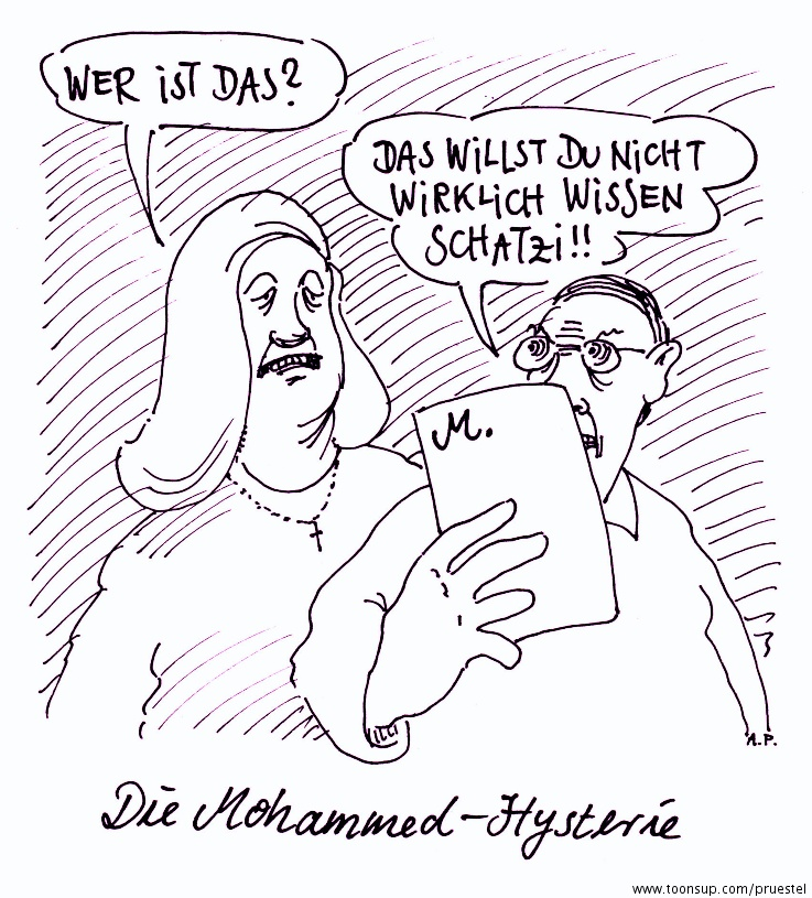Cartoon: heisses bild 1