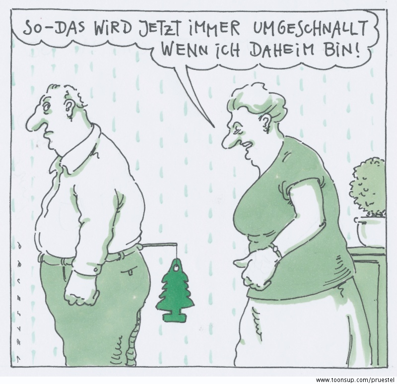 Cartoon: duftig 1