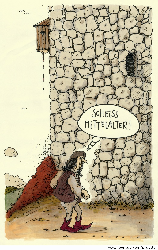 Cartoon: mittelalter 1
