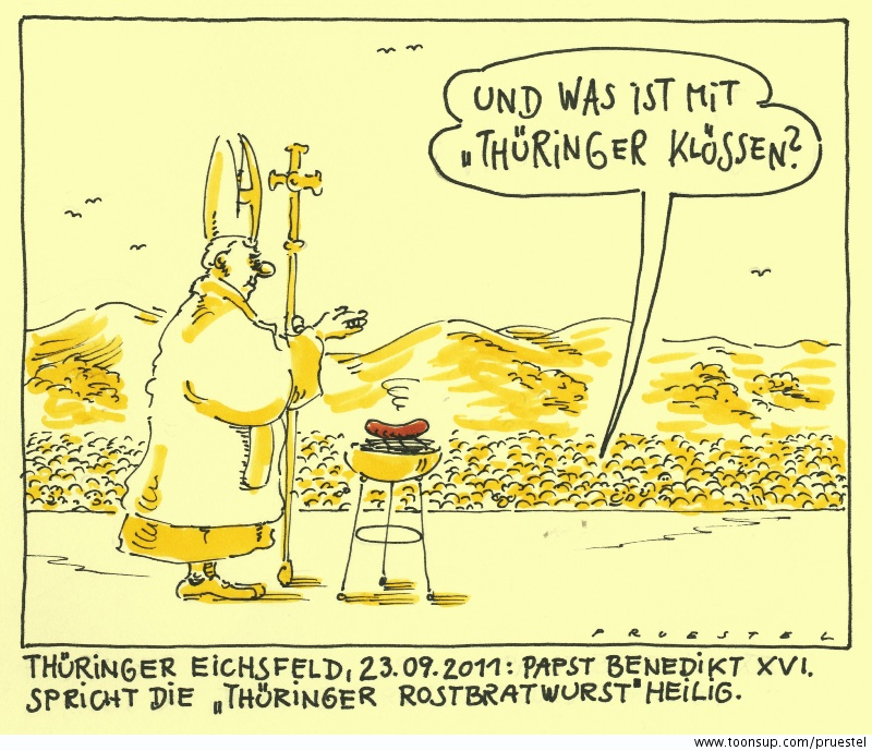 Cartoon: heilig 1