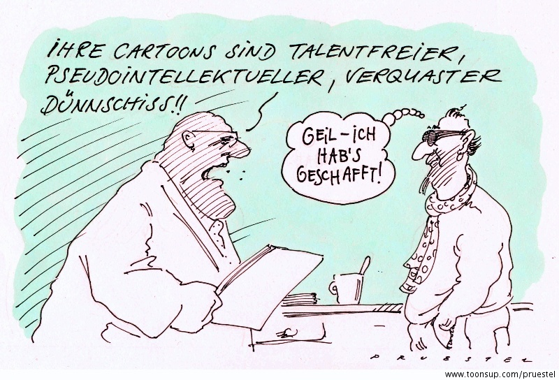 Cartoon: bestätigung 1