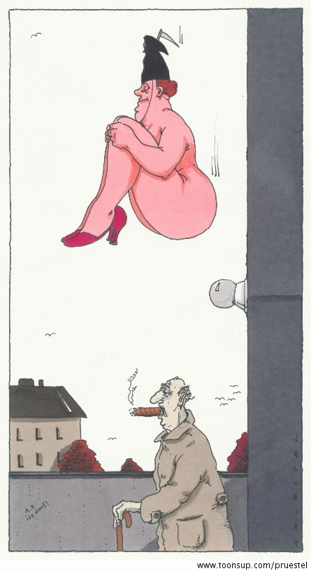 Cartoon: weicher tod 1