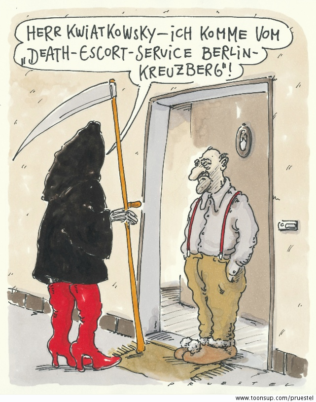 Cartoon: eskort 1
