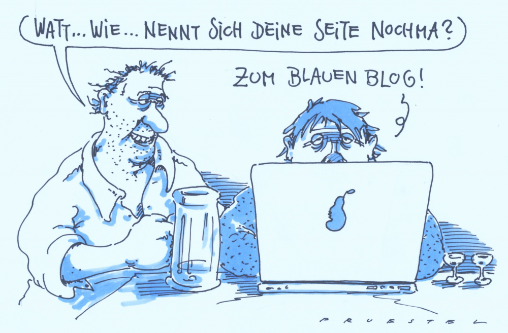 Cartoon: hesse in berlin 1