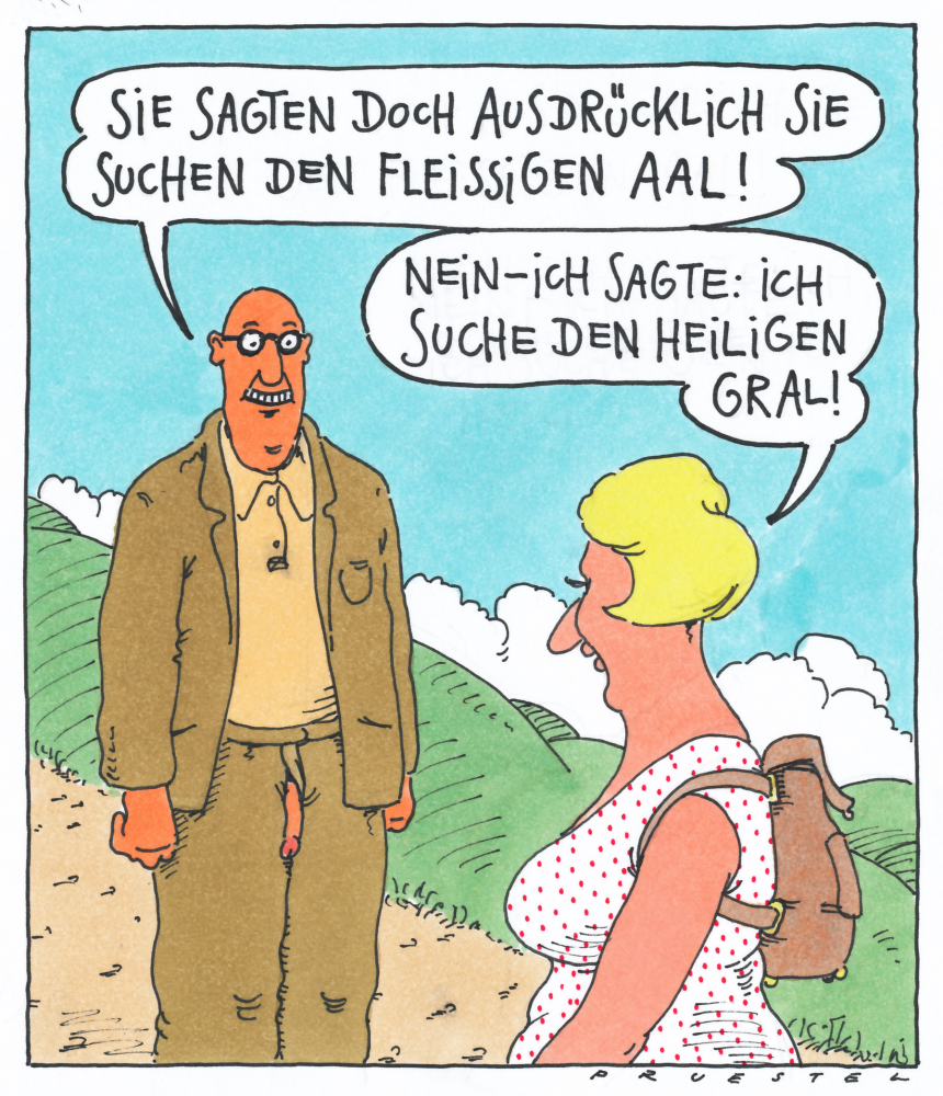 Cartoon: missverständnis 1