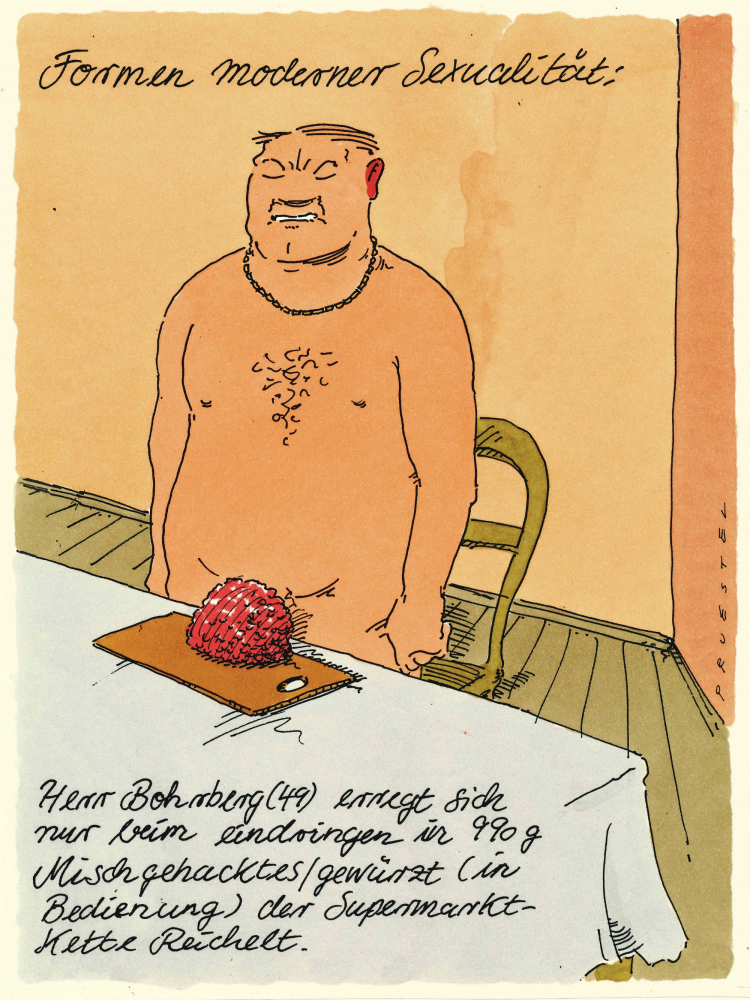Cartoon: mit hengstfleisch-anteil 1